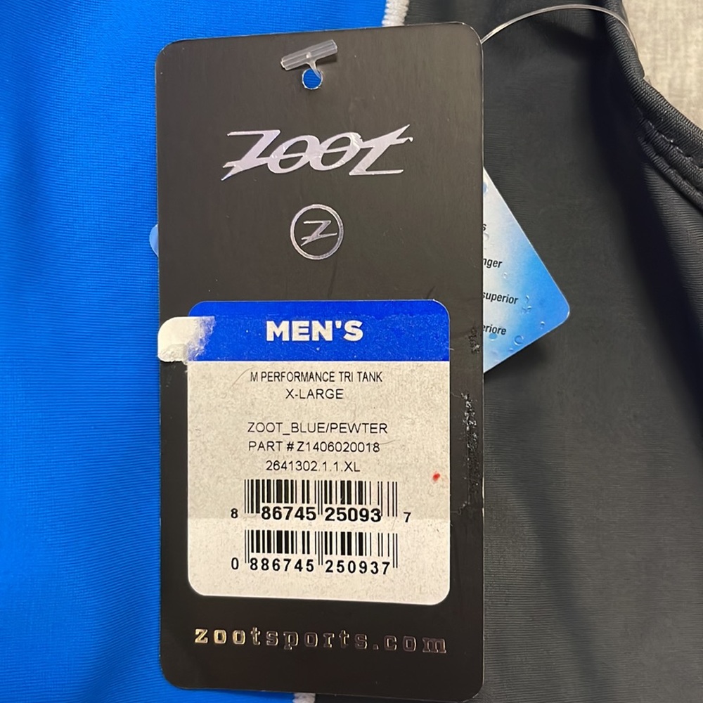Men’s New Performance Tri Tank - NWT - Picture 12 of 12